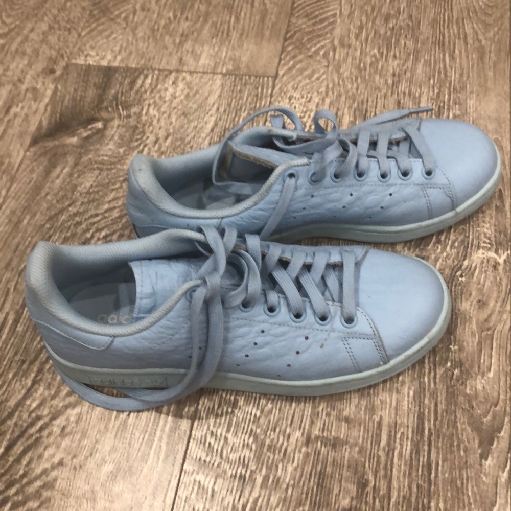 Adidas blue sneakers